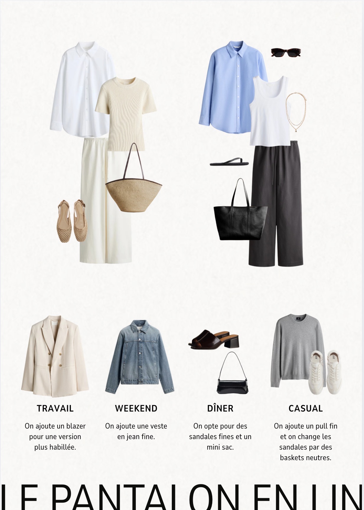 CARNET DE LOOKS - PRINTEMPS-ÉTÉ – Image 3